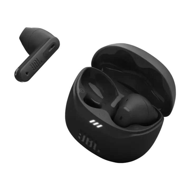 JBL Tune Flex 2 preto com estojo de carregamento